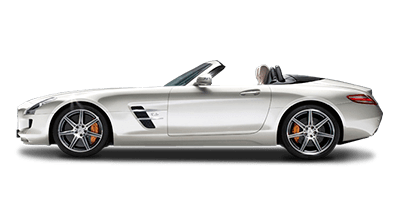 Mercedes SLS rental in Milan